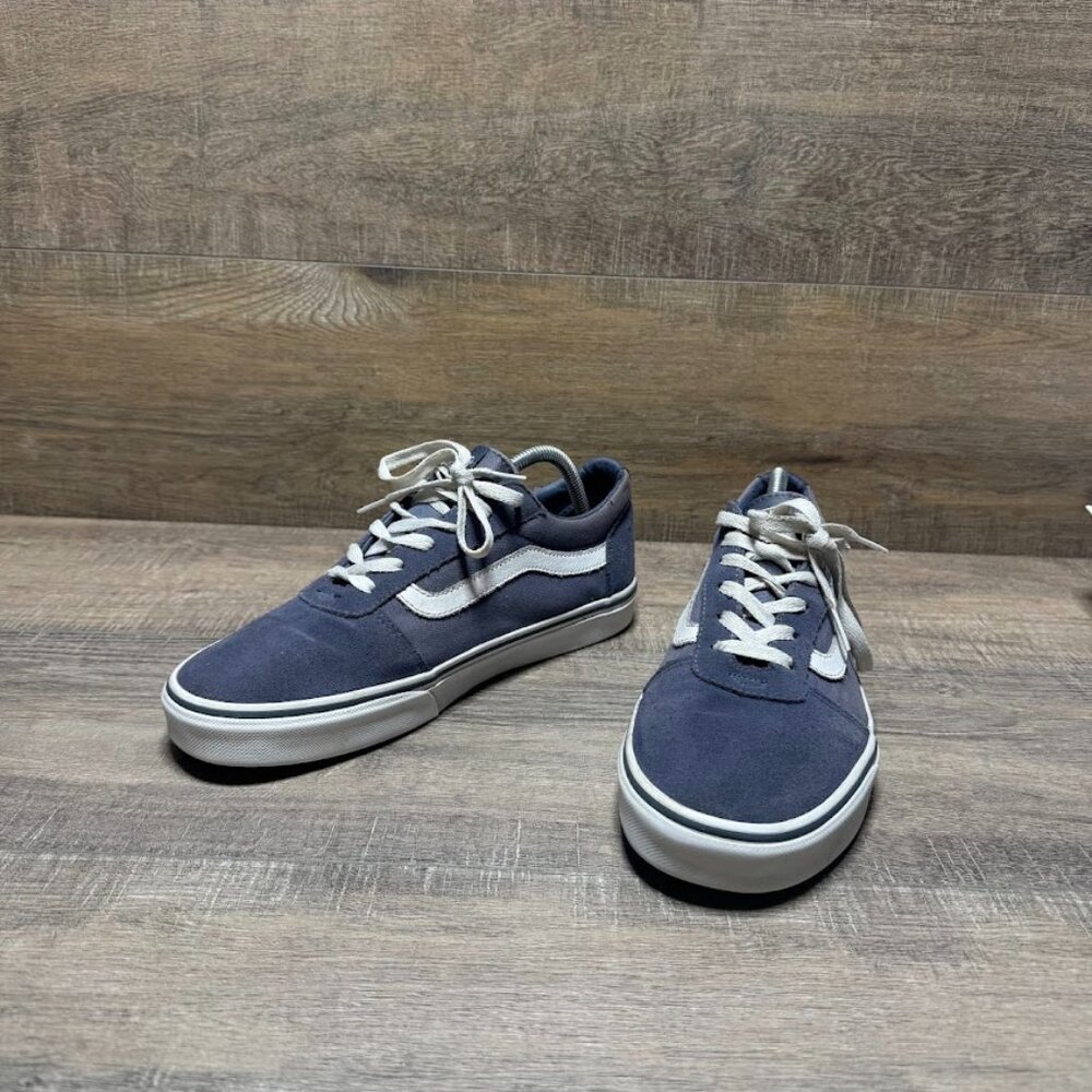 Vans Old Skool Blue Granite Suede/Canvas Lace Up Sneakers Women's Size 11
